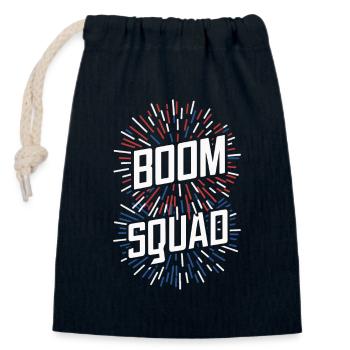 Pyrotechnics Fireworks Pyrotechnics - Closable cotton gift bag (14x20cm) - navy - Front