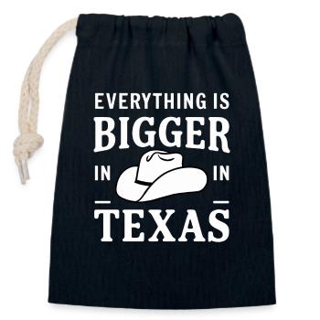 Texas State Texaner Texas - Verschließbarer Geschenkbeutel aus Baumwolle (14x20cm) - Navy - Vorne