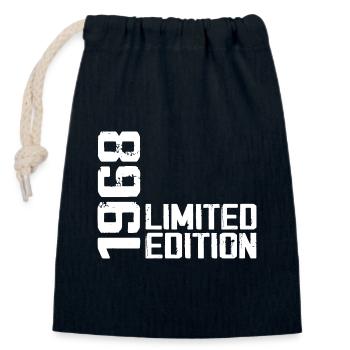 Legendary since 1968 Birthday Gift 1968 - Closable cotton gift bag (14x20cm) - navy - Front