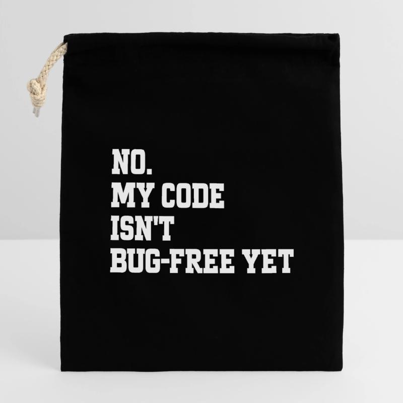 Humor Programmierer Programmierer Bugs Geschenk Entwickler Verschließbarer Geschenkbeutel aus Baumwolle (14x20cm)
