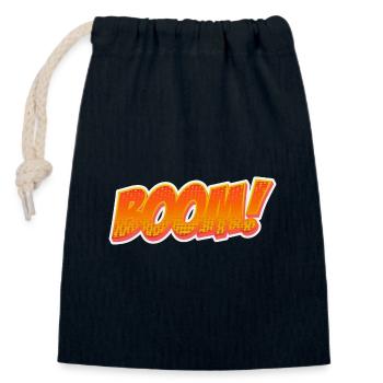 Boom! Explosives Shirt für den urbanen Style. - Verschließbarer Geschenkbeutel aus Baumwolle (14x20cm) - Navy - Vorne