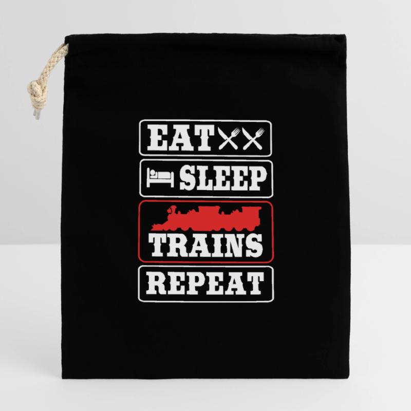 Model Railway Model Making Model Maker Closable cotton gift bag (14x20cm)