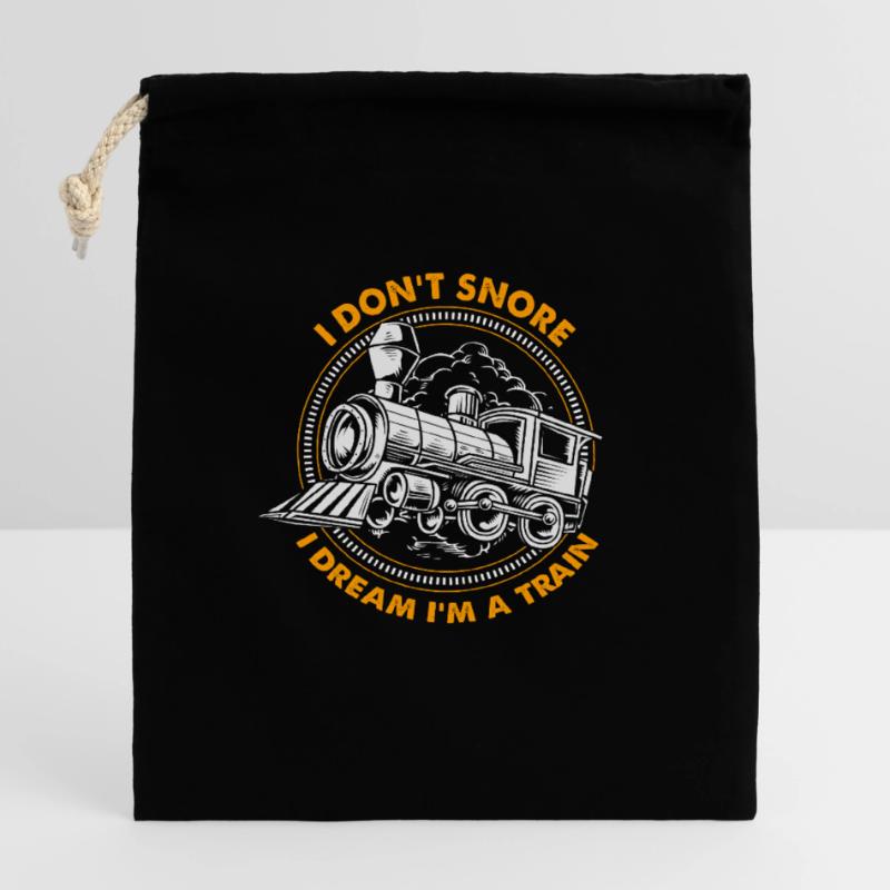 Model Railway Model Making Model Maker Closable cotton gift bag (14x20cm)