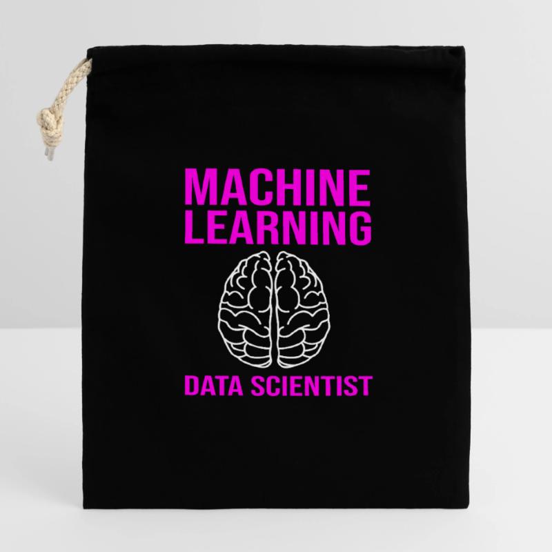 Coder Programmierer GPT Verschließbarer Geschenkbeutel aus Baumwolle (14x20cm)