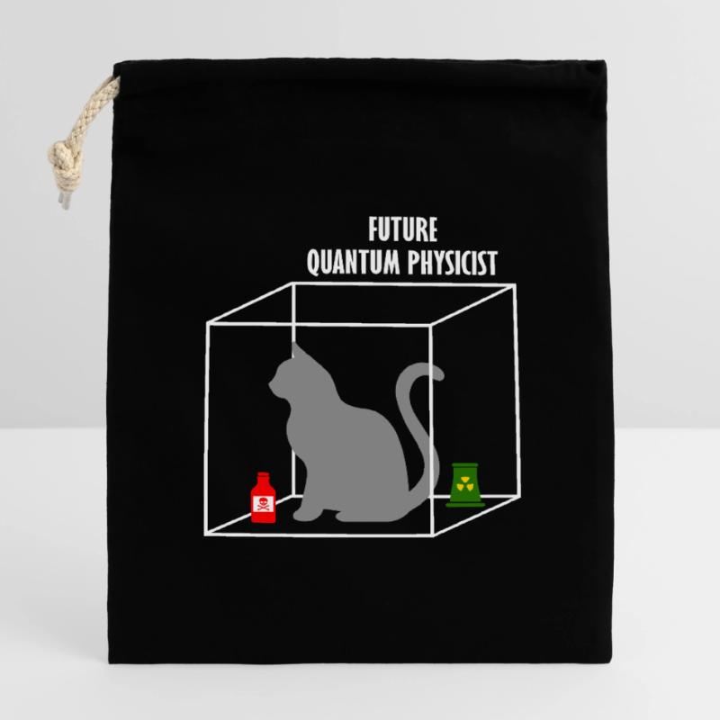 Quantum Physics Science Student Physicist Gift Closable cotton gift bag (14x20cm)