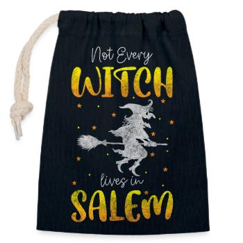 Sorcellerie Femmes Magic Wicca - Sac cadeau en coton avec cordon (14 x 20 cm) - bleu marine - Devant