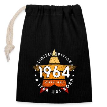 A Star was born 1964 original limited edition - Closable cotton gift bag (14x20cm) - black - Front