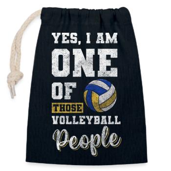 Sport Match - Sac cadeau en coton avec cordon (14 x 20 cm) - bleu marine - Devant