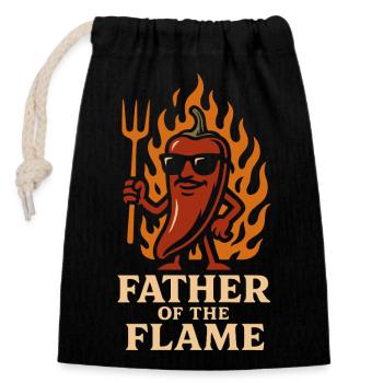 Hot Sauce Maker Fermented Chili Spicy - Closable cotton gift bag (14x20cm) - black - Front