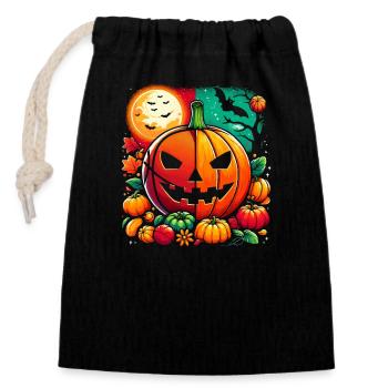 Lustiges Halloween-kostüm Für Basketballspieler, - Verschließbarer Geschenkbeutel aus Baumwolle (14x20cm) - Schwarz - Vorne