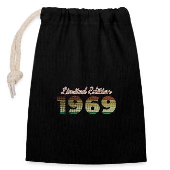 55th Anniversary Limited Edition SCR 1969 - Closable cotton gift bag (14x20cm) - black - Front