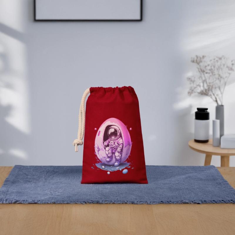 Easter Easter Bunny Easter Eve Easter Sunday Easter Egg Spring Closable cotton gift bag (14x20cm)