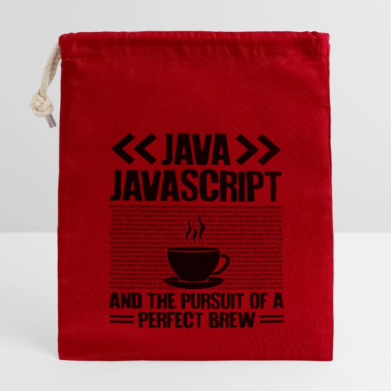 Kaffee-Codierung Programmierer Programmierer Entwickler Nerd Coff Verschließbarer Geschenkbeutel aus Baumwolle (14x20cm)