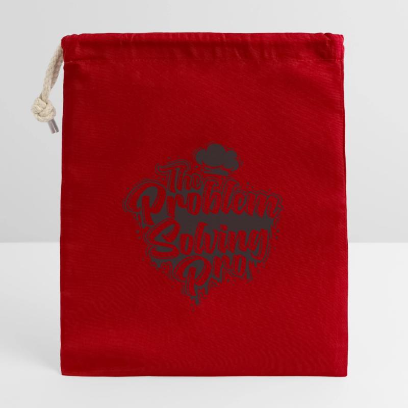 The Problem-Solving Pro Closable cotton gift bag (14x20cm)