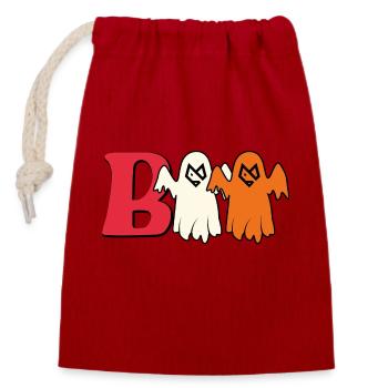 Gosages - Halloween Special - Closable cotton gift bag (14x20cm) - red - Front