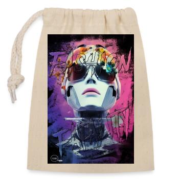 FASHION FATALITY 2 By Yume Origins - Closable cotton gift bag (14x20cm) - nature - Front