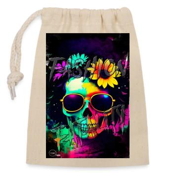 FASHION FATALITY 8 By Yume Origins - Closable cotton gift bag (14x20cm) - nature - Front