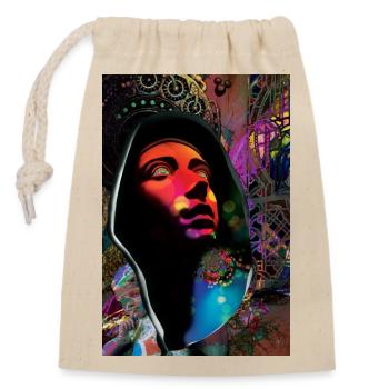 Révélation - Sac cadeau en coton avec cordon (14 x 20 cm) - nature - Devant