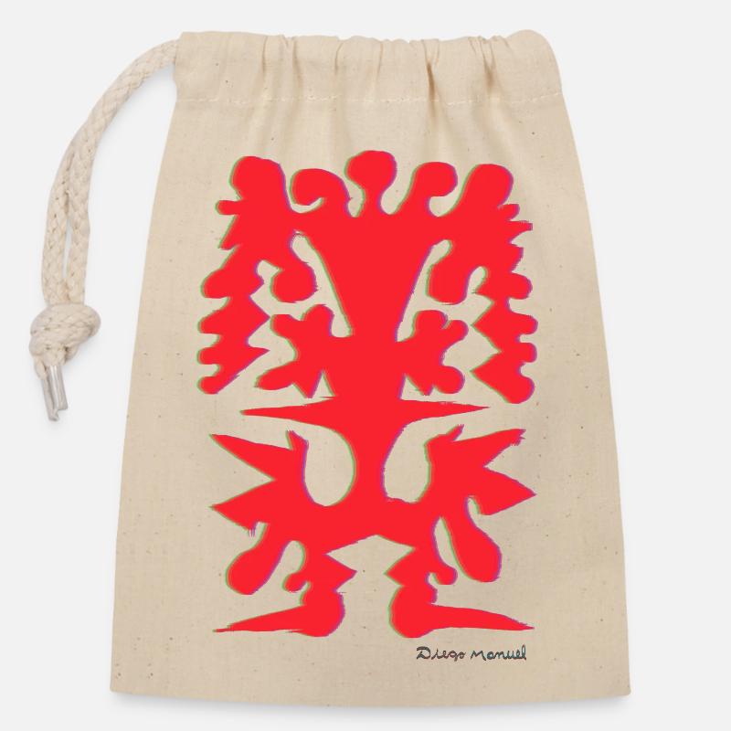 Proyecto_nuevo_-5- - Closable cotton gift bag (14x20cm) - nature