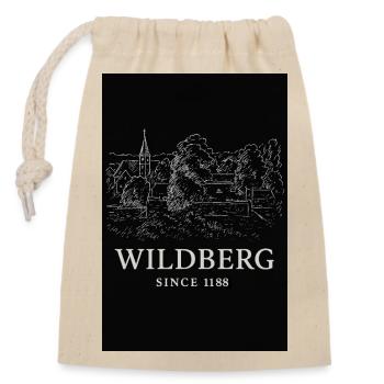 Wildberg Historical Landscape - Closable cotton gift bag (14x20cm) - nature - Front