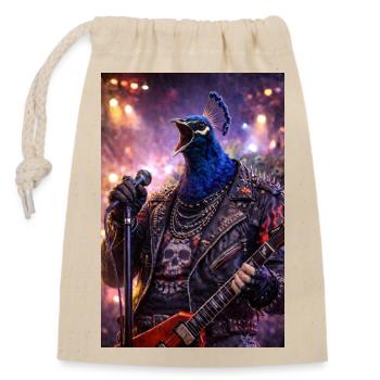 RockyZoo41 - Closable cotton gift bag (14x20cm) - nature - Front