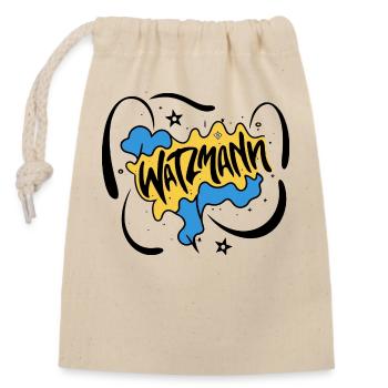 Watzmann Joy Art Lifestyle Mode extravagante - Sac cadeau en coton avec cordon (14 x 20 cm) - nature - Devant