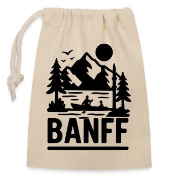 Banff National Park - Closable cotton gift bag (14x20cm) - nature - Front