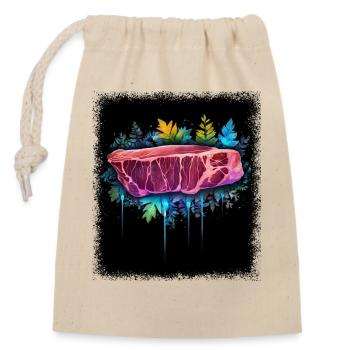 father days happy blowjob queen barbecue party - Verschließbarer Geschenkbeutel aus Baumwolle (14x20cm) - Natur - Vorne