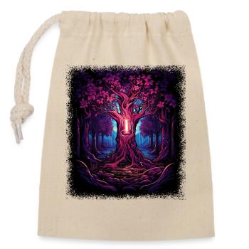 Paix mondiale Paix anti-guerre Paix pour Paris Idée actuelle - Sac cadeau en coton avec cordon (14 x 20 cm) - nature - Devant