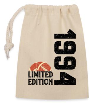 30th Anniversary 1994 Limited Edition Rugby - Closable cotton gift bag (14x20cm) - nature - Front