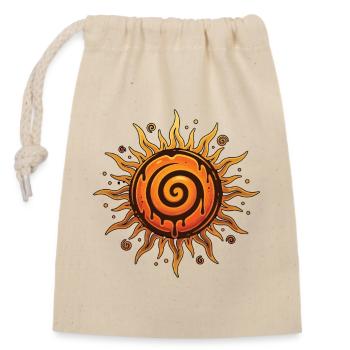 Litha Pagan: Sommersonnenwende, Mittsommer, Mittsommer, Mittsommer. - Verschließbarer Geschenkbeutel aus Baumwolle (14x20cm) - Natur - Vorne