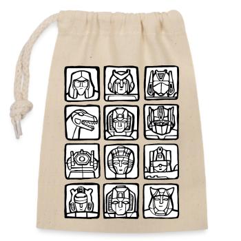 Gamer Game Play Online Computer Gaming Arcade - Closable cotton gift bag (14x20cm) - nature - Front