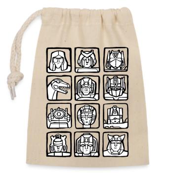 Gamer Game Play Online Computer Gaming Arcade - Closable cotton gift bag (14x20cm) - nature - Front