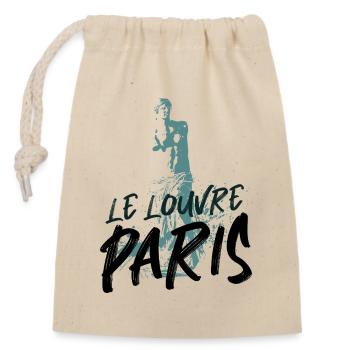 Paris, Louvre Klassische Kunst Venus von Milo - Verschließbarer Geschenkbeutel aus Baumwolle (14x20cm) - Natur - Vorne