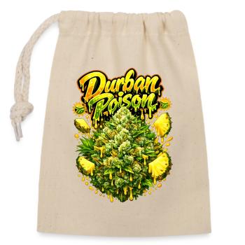 Graffiti Empoisonné de Durban Grav Art - Sac cadeau en coton avec cordon (14 x 20 cm) - nature - Devant