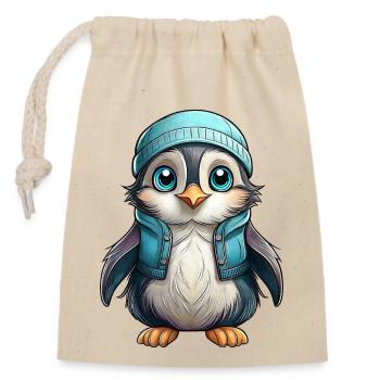 Razorbill - Closable cotton gift bag (14x20cm) - nature - Front