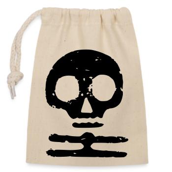 Mort blanche Finlande - Sac cadeau en coton avec cordon (14 x 20 cm) - nature - Devant