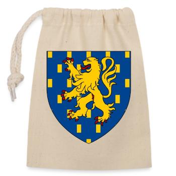 Wappen von Orxois - Verschließbarer Geschenkbeutel aus Baumwolle (14x20cm) - Natur - Vorne