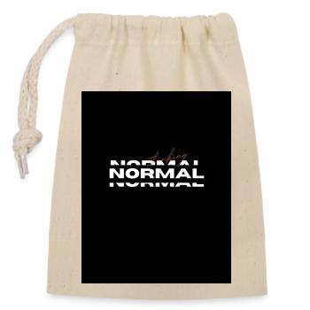 7813BB74 503B 4229 9E11 AB8F8D6C95C2 - Closable cotton gift bag (14x20cm) - nature - Front
