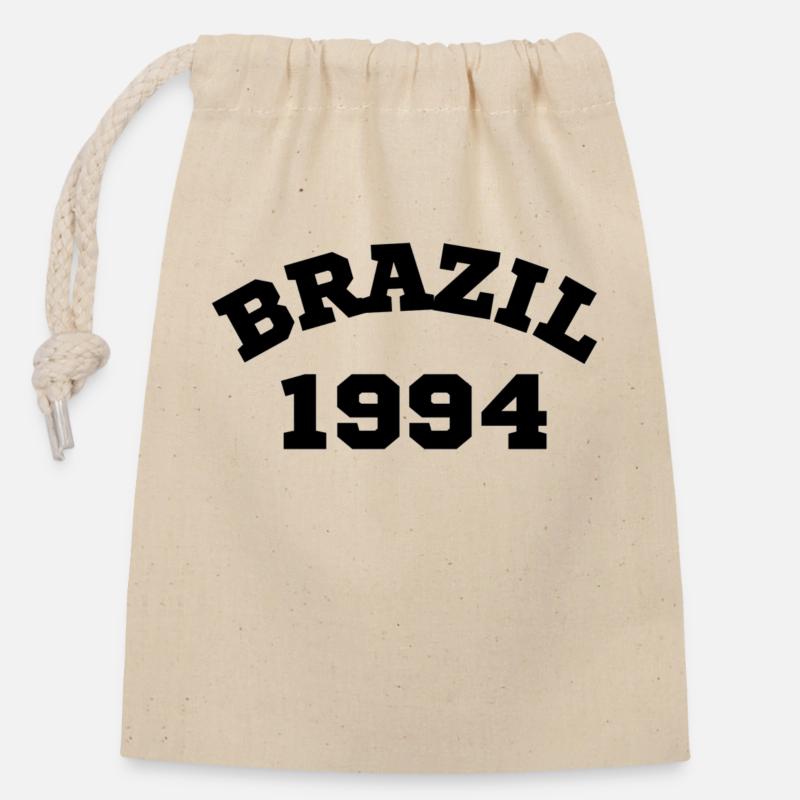 Brazil1994 - Closable cotton gift bag (14x20cm) - nature