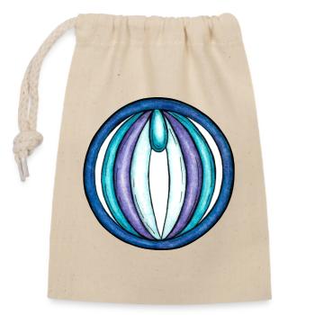 La bague Impératrice - Sac cadeau en coton avec cordon (14 x 20 cm) - nature - Devant
