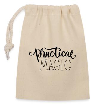 Magic Shirt - Heiler - Verschließbarer Geschenkbeutel aus Baumwolle (14x20cm) - Natur - Vorne