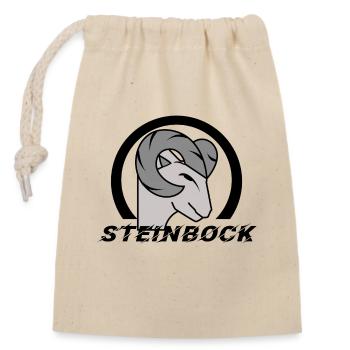 Astrology Sky Capricorn Zodiac Sign - Closable cotton gift bag (14x20cm) - nature - Front