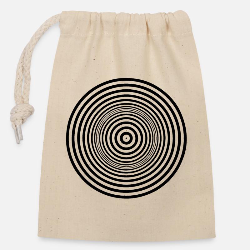 Paranoia - Verschließbarer Geschenkbeutel aus Baumwolle (14x20cm) - Natur