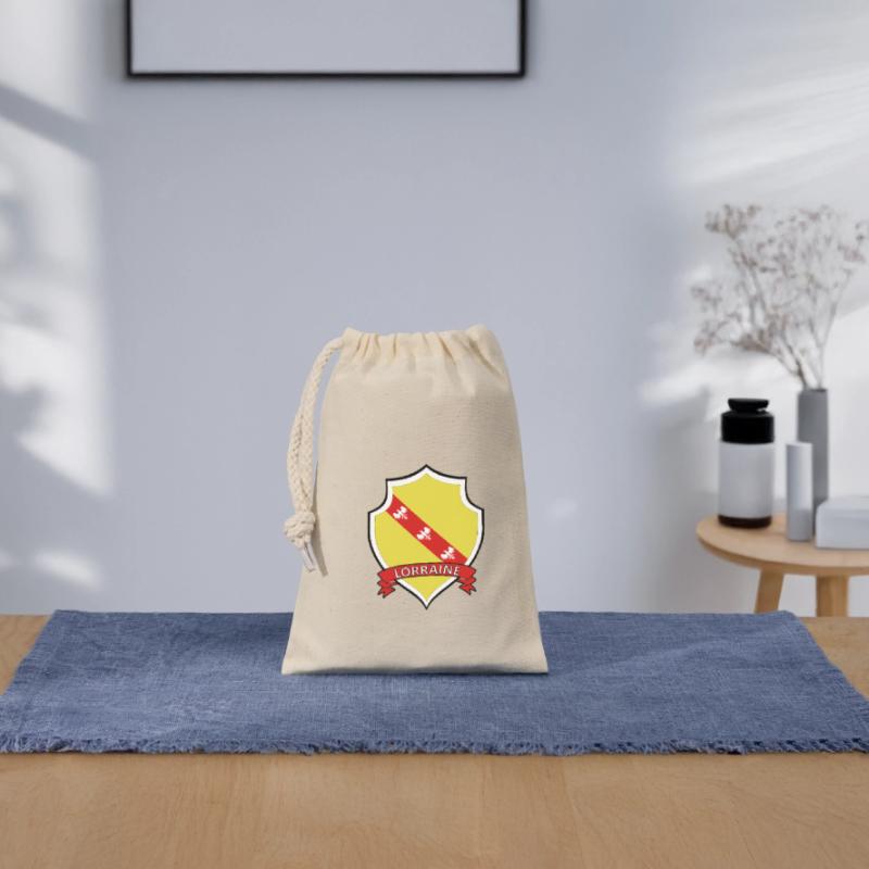 Lorraine Sac cadeau en coton avec cordon (14 x 20 cm)