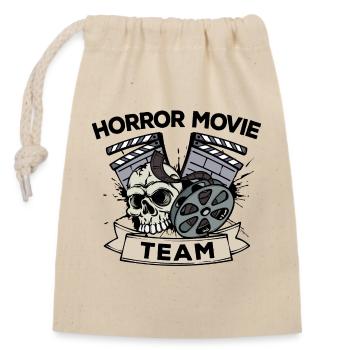 Theatre Movies Team Saying Movies Cinema Night Series - Sac cadeau en coton avec cordon (14 x 20 cm) - nature - Devant