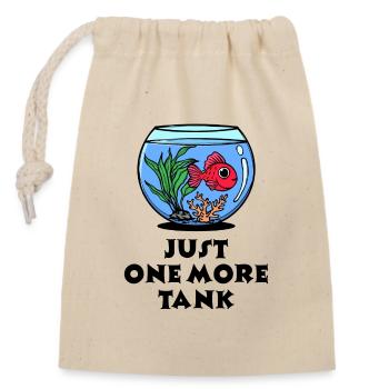 Pets Statement Aquarium Fish Pet - Closable cotton gift bag (14x20cm) - nature - Front