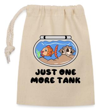 Aquarium Goldfish Statement Pets Pet - Closable cotton gift bag (14x20cm) - nature - Front