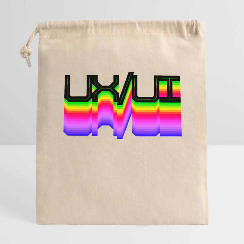 Code Developer Scripting Dev Geek Geek Closable cotton gift bag (14x20cm)
