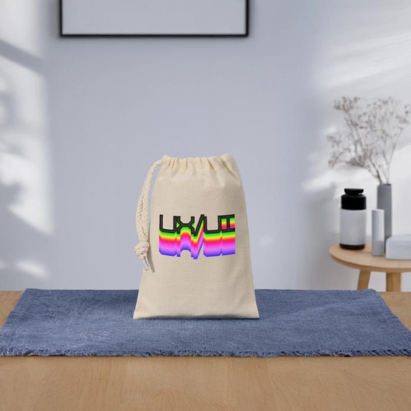 Code Developer Scripting Dev Geek Geek Closable cotton gift bag (14x20cm)